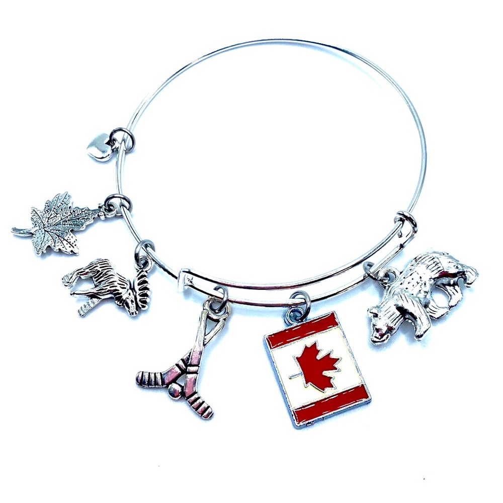 Canada Bracelet Canadian May Be Personalized